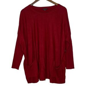 Staccato Red Sweater size Small